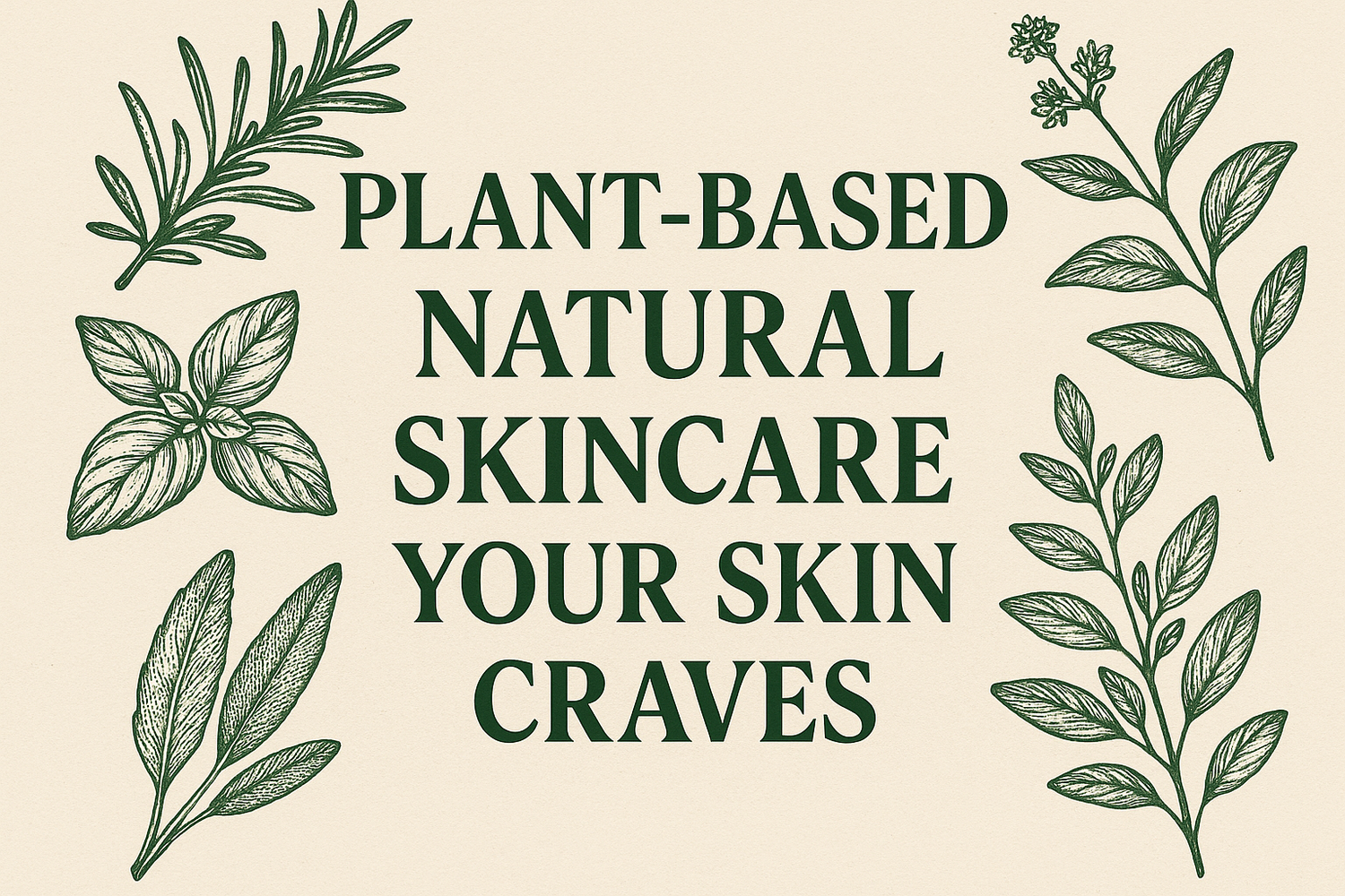Plant-Based Natural Skincare Your Skin Craves